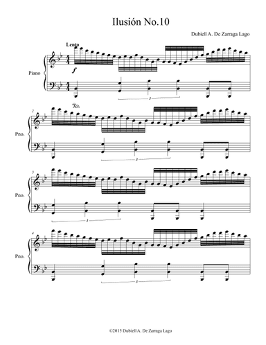 Illusions For Piano No.10