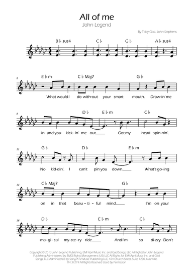 All Of Me (arr. Ygor Nunes)