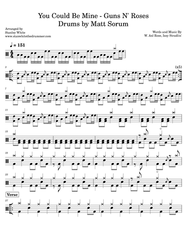 You Could Be Mine (arr. Stanley White)