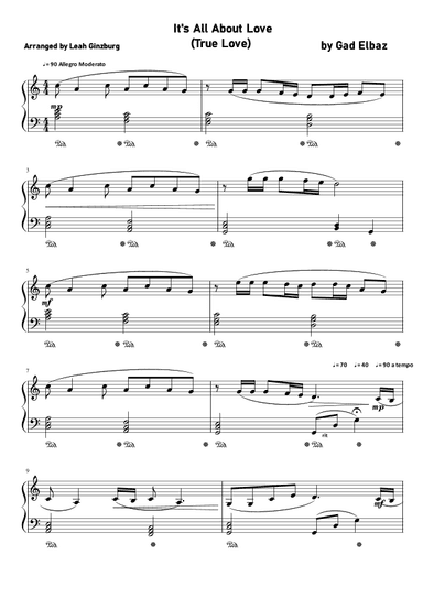 It's All About Love (arr. Leah Ginzburg)