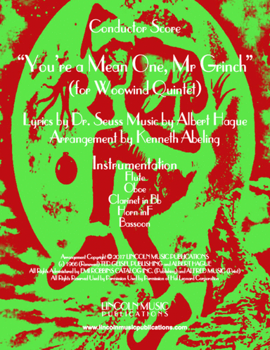 You're A Mean One, Mr. Grinch (arr. Kenneth Abeling)
