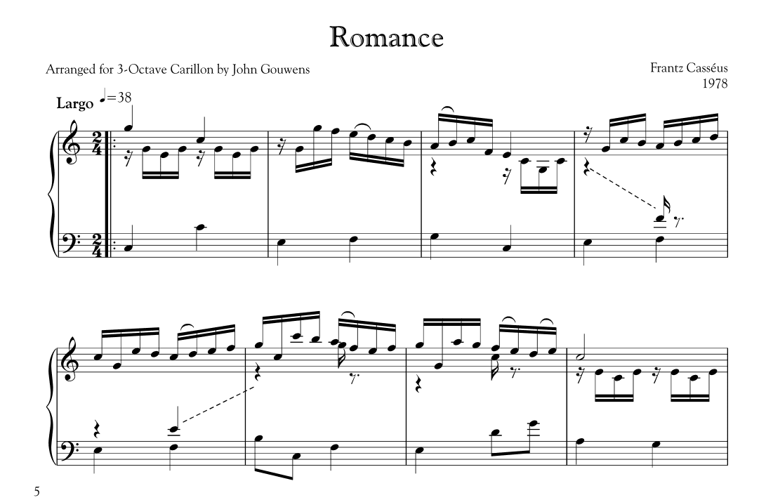 Romance (arr. John Gouwens)