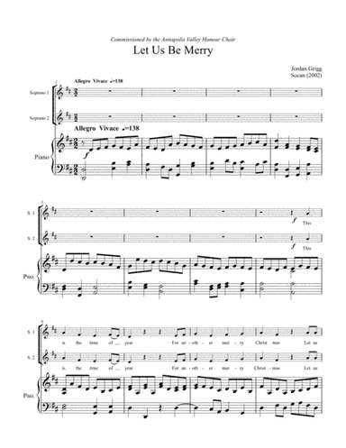 Let Us Be Merry