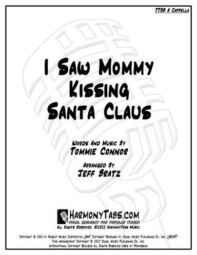I Saw Mommy Kissing Santa Claus (arr. Jeff Bratz)