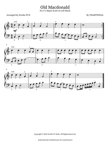 Old MacDonald (arr. Noriko W.D.)