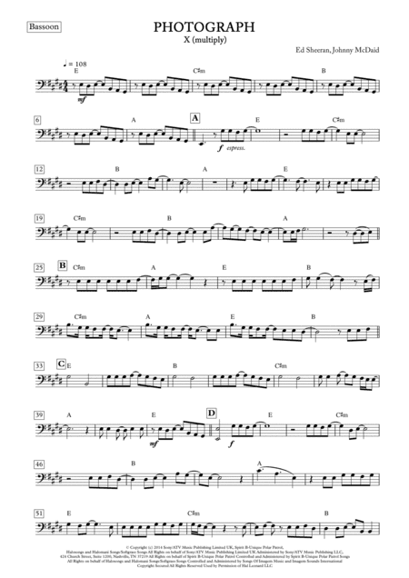 Photograph (arr. ACT Bortolucci)