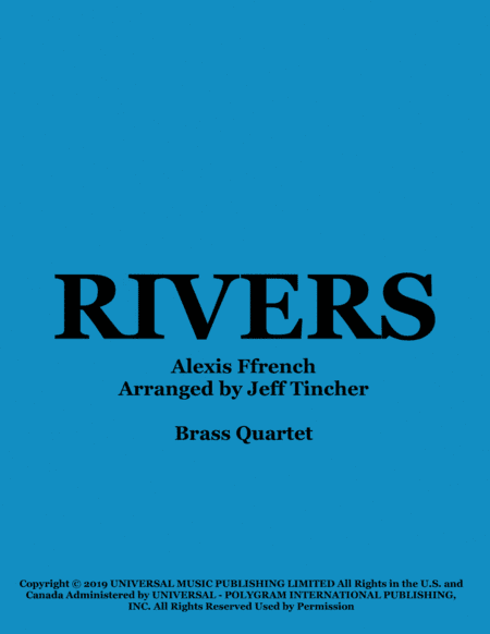 Rivers (arr. Jeff Tincher)