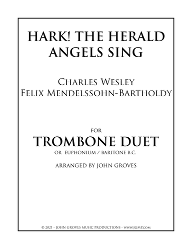 Hark! The Herald Angels Sing - Trombone Duet (arr. John Groves)