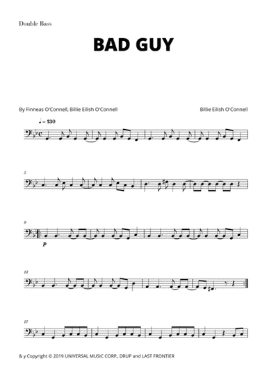 Bad Guy (arr. Cadenza Editions)