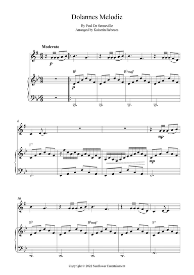 Dolannes Melodie (arr. Kaiserin Rebecca)