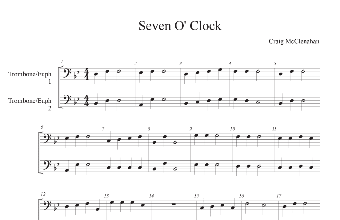 7 O'Clock (duet)