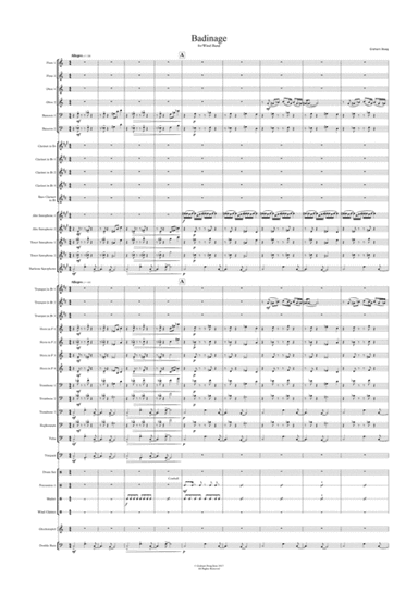 Badinage for Wind Band
