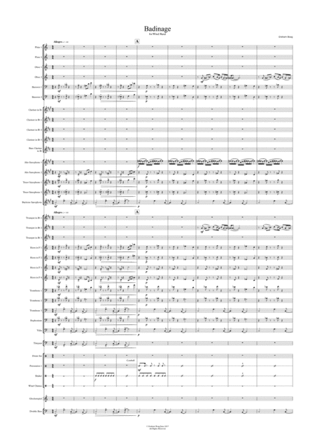 Badinage for Wind Band