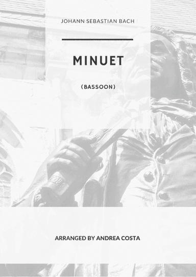 Minuet in D Minor (arr. Andrea Costa)