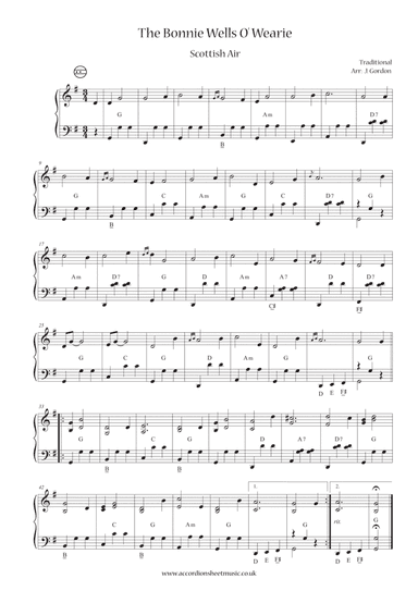 The Bonnie Wells O' Wearie (arr. Julia Gordon)