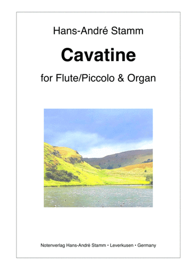 Cavatine for Flute and Organ