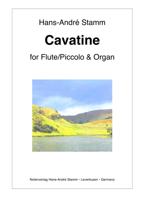 Cavatine for Flute and Organ