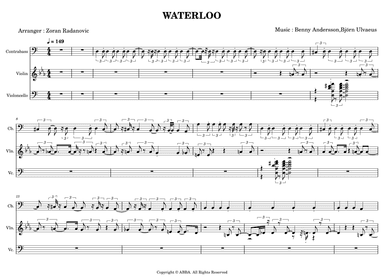 Waterloo (arr. Zoran Radanovic)