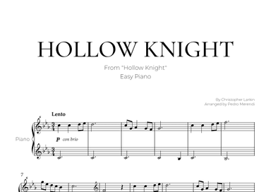 Hollow Knight (arr. Pedro Merendi)
