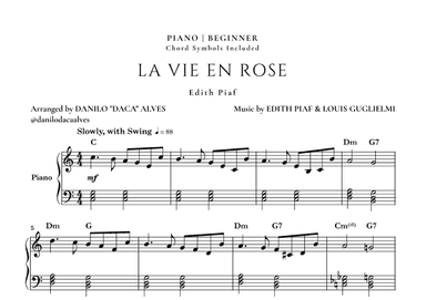 La Vie En Rose (arr. Danilo "Daca" Alves)