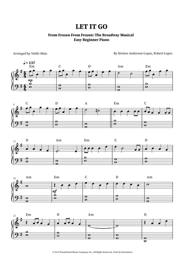 Let It Go (arr. Valdir Maia)