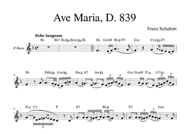 Ave Maria (arr. Golden Skull Editions)