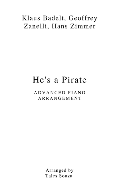 He's A Pirate (arr. Tales Souza)