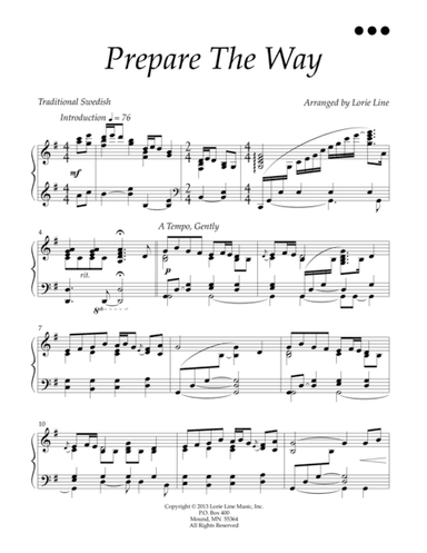 Prepare The Way (arr. Lorie Line)