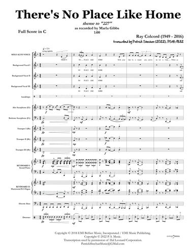 No Place Like Home: Theme 227 (arr. Patrick Sheehan)
