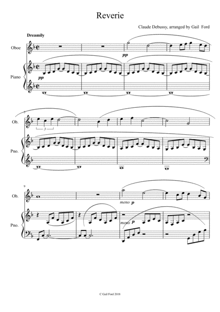 Reverie (Debussy) (arr. Gail Ford)