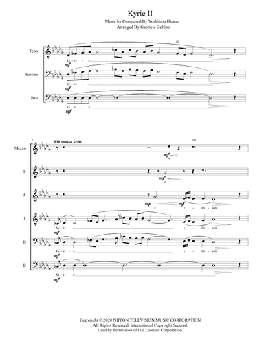 Kyrie 2 (arr. Gabriele Delfino)