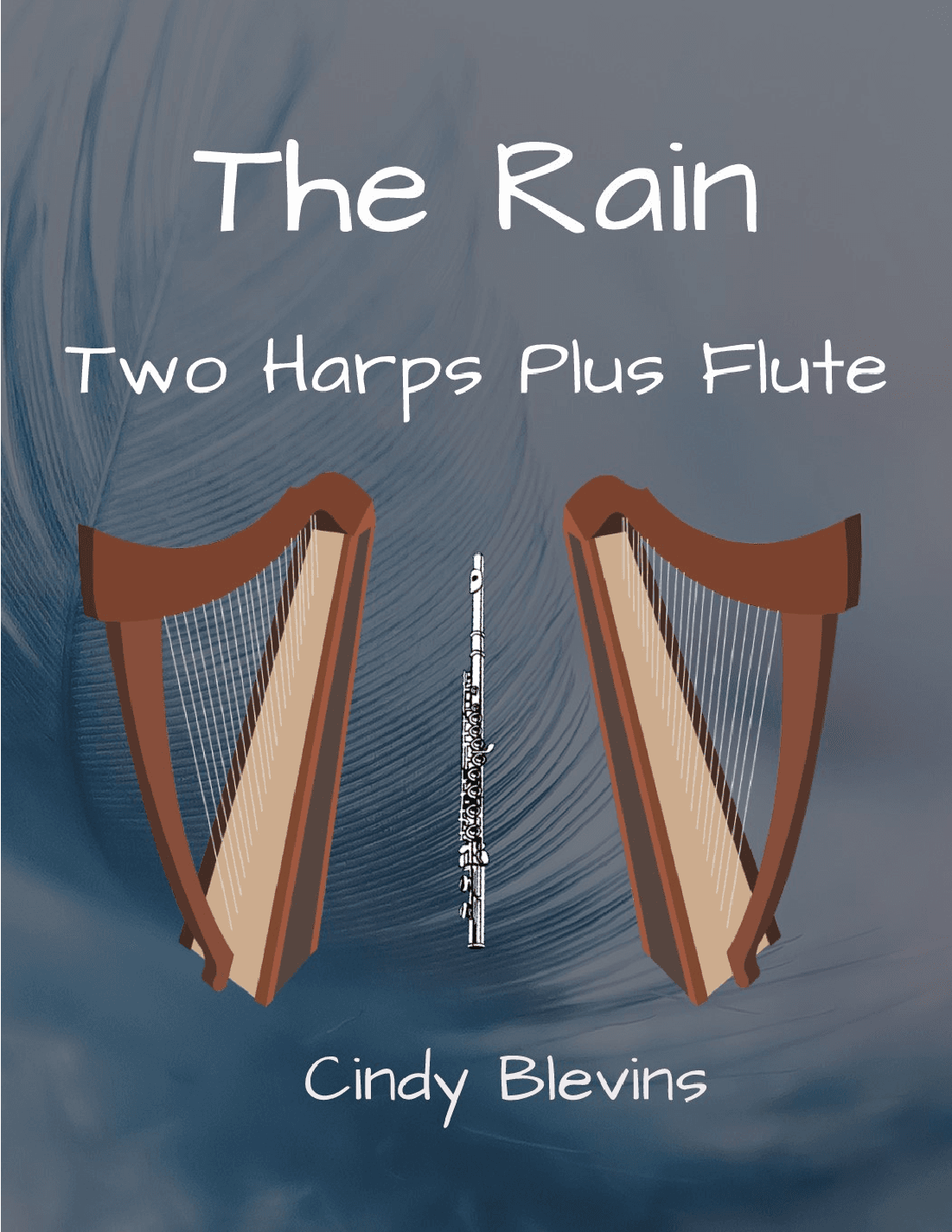The Rain, for Two Harps Plus Flute