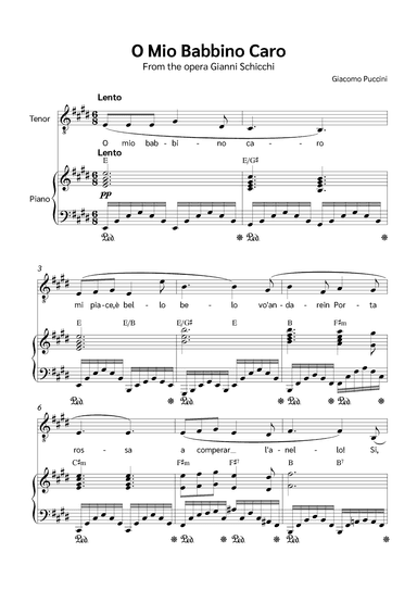 O Mio Babbino Caro (arr. Jackson Spindler)