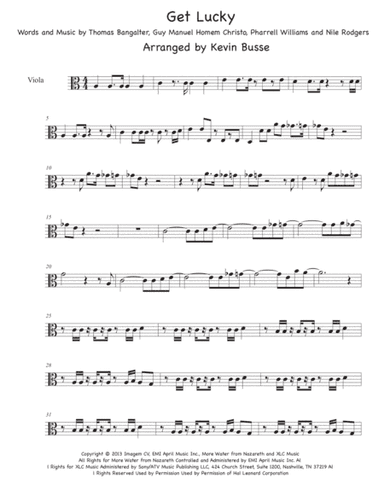 Get Lucky (arr. Kevin Busse)