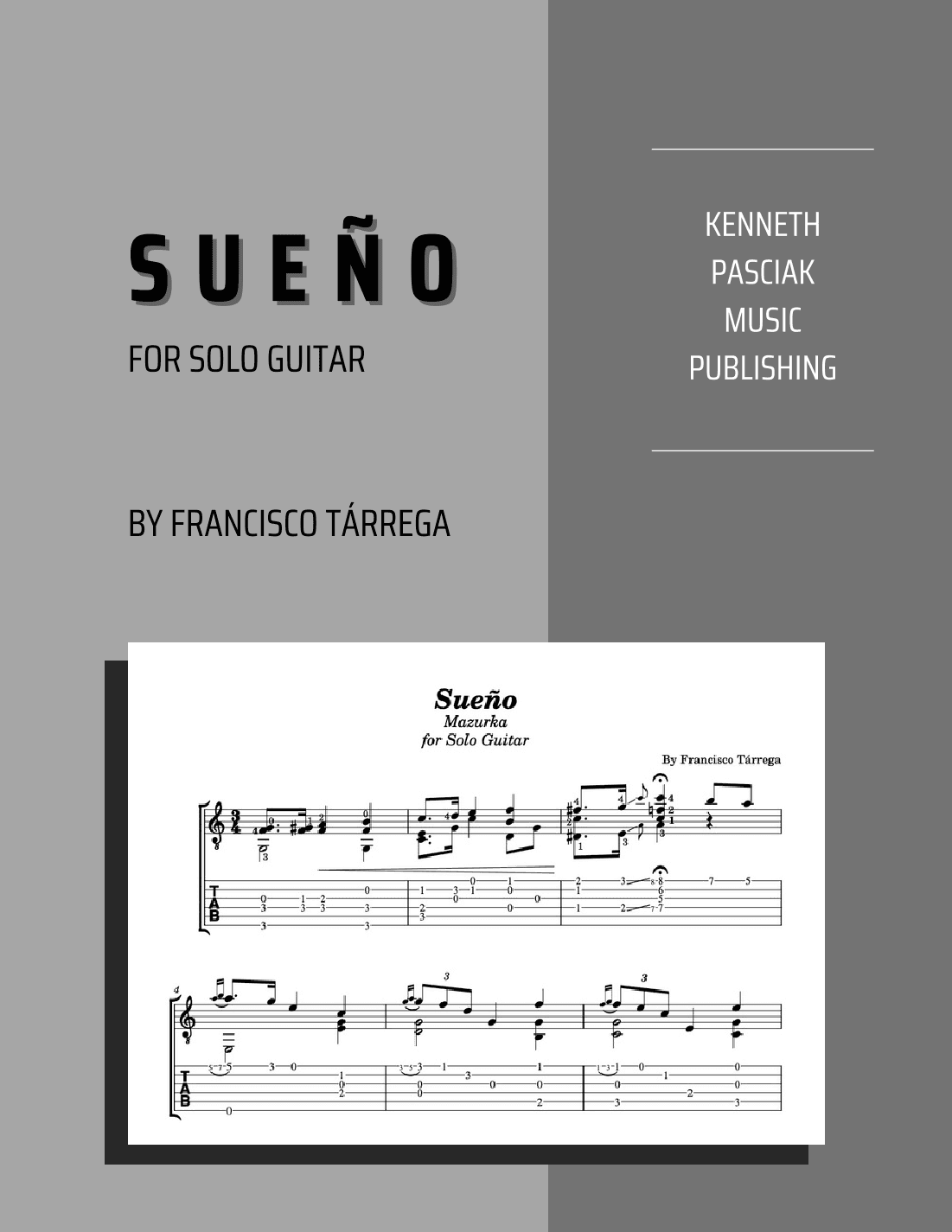 Sueño (for Solo Guitar) (arr. K. Pasciak)