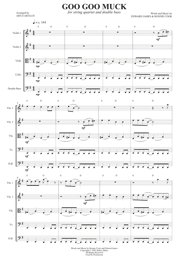 Goo Goo Muck (arr. Art.o Artaud)