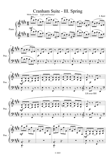 Cranham Suite - III. Spring