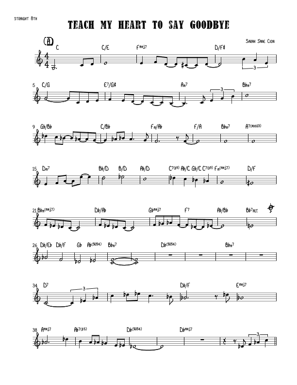 Teach My Heart to Say Goodbye