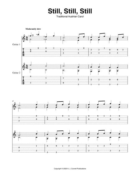 Still, Still, Still (arr. Mark Phillips)