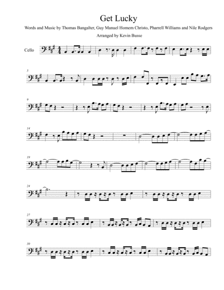 Get Lucky (arr. Kevin Busse)