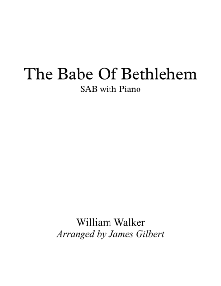 The Babe Of Bethlehem