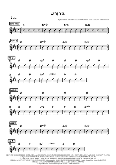 With You (arr. Lef Germenlis)