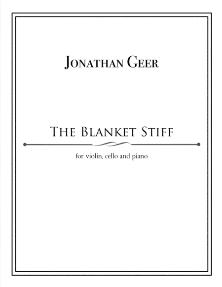 The Blanket Stiff