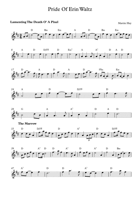 Ceilidh Music: Pride of Erin Waltz - Lamenting The Death O' A Pixel, The Marrow, Waltzin' Up Tae Hea