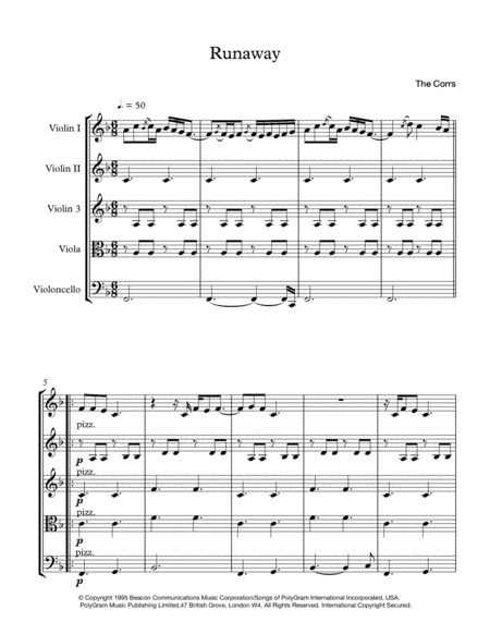 Runaway (arr. chaelmont)