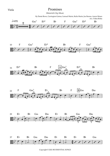 Promises (arr. Fabio Britto)
