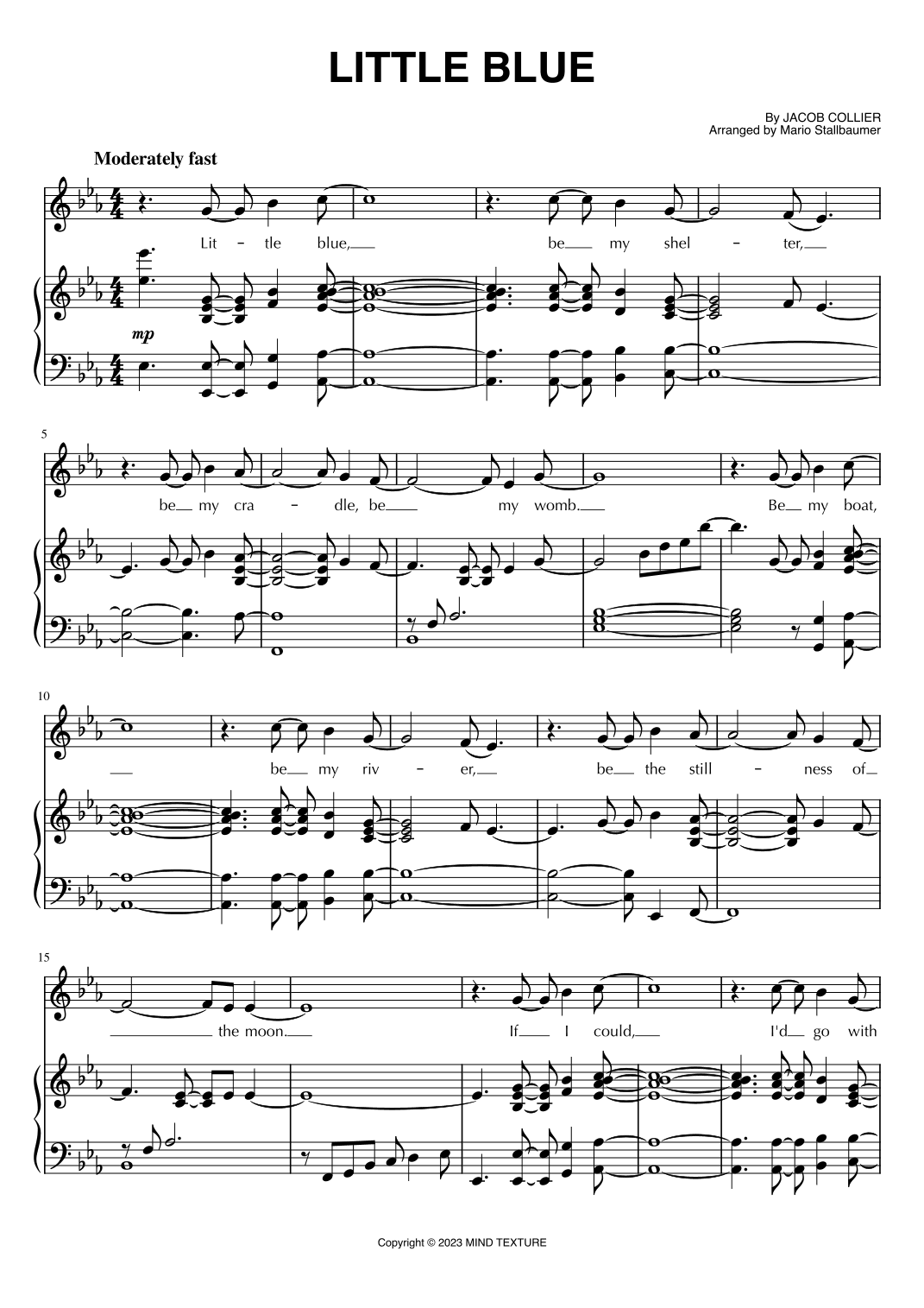 Little Blue (arr. Mario Stallbaumer)