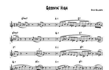 Groovin' High (arr. John "Dizzy" Gillespie)