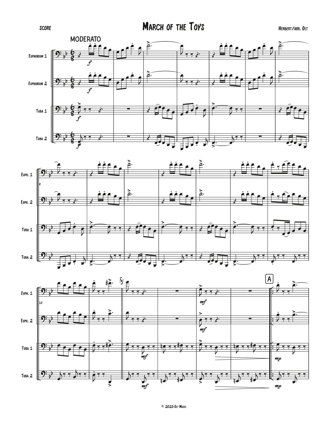 March of the Toys (arr. Tim Olt)