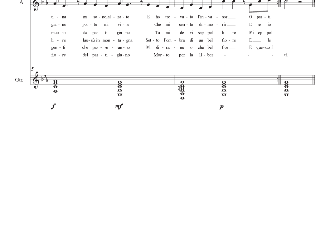 Bella Ciao (arr. Art.o Artaud)